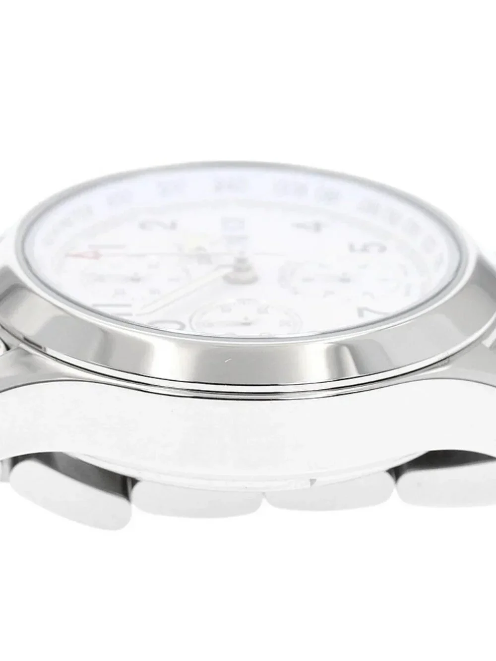 DELMA Klondike Chronograph 467.384 Day date white Dial Automatic Men's_967723